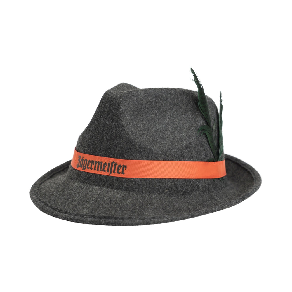 Chapeau traditionnel Jägermeister Chapeau en feutre Plume Chapeau de chasseur Casquette Bonnet Chapeau Fête populaire