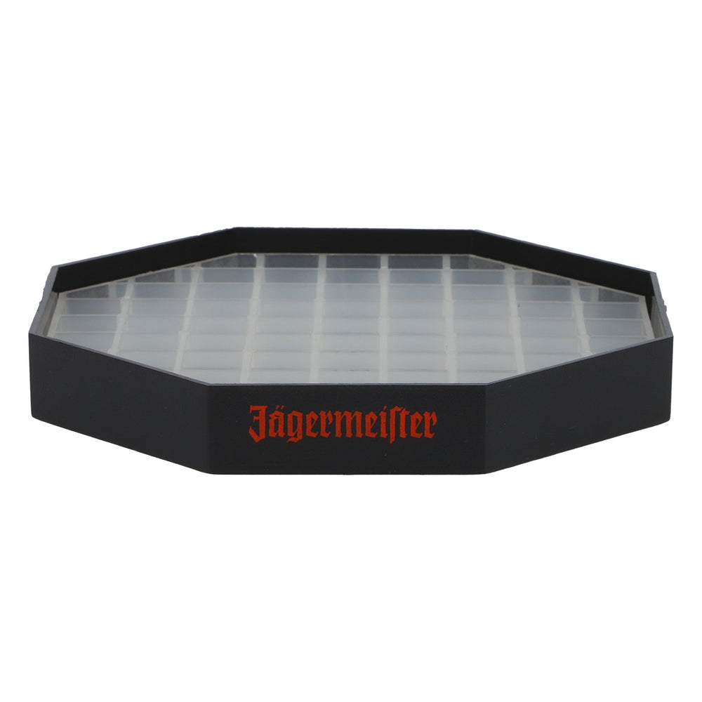 Sous-verre Jägermeister avec bac d'égouttage et protection anti-gouttes Accessoires de bar