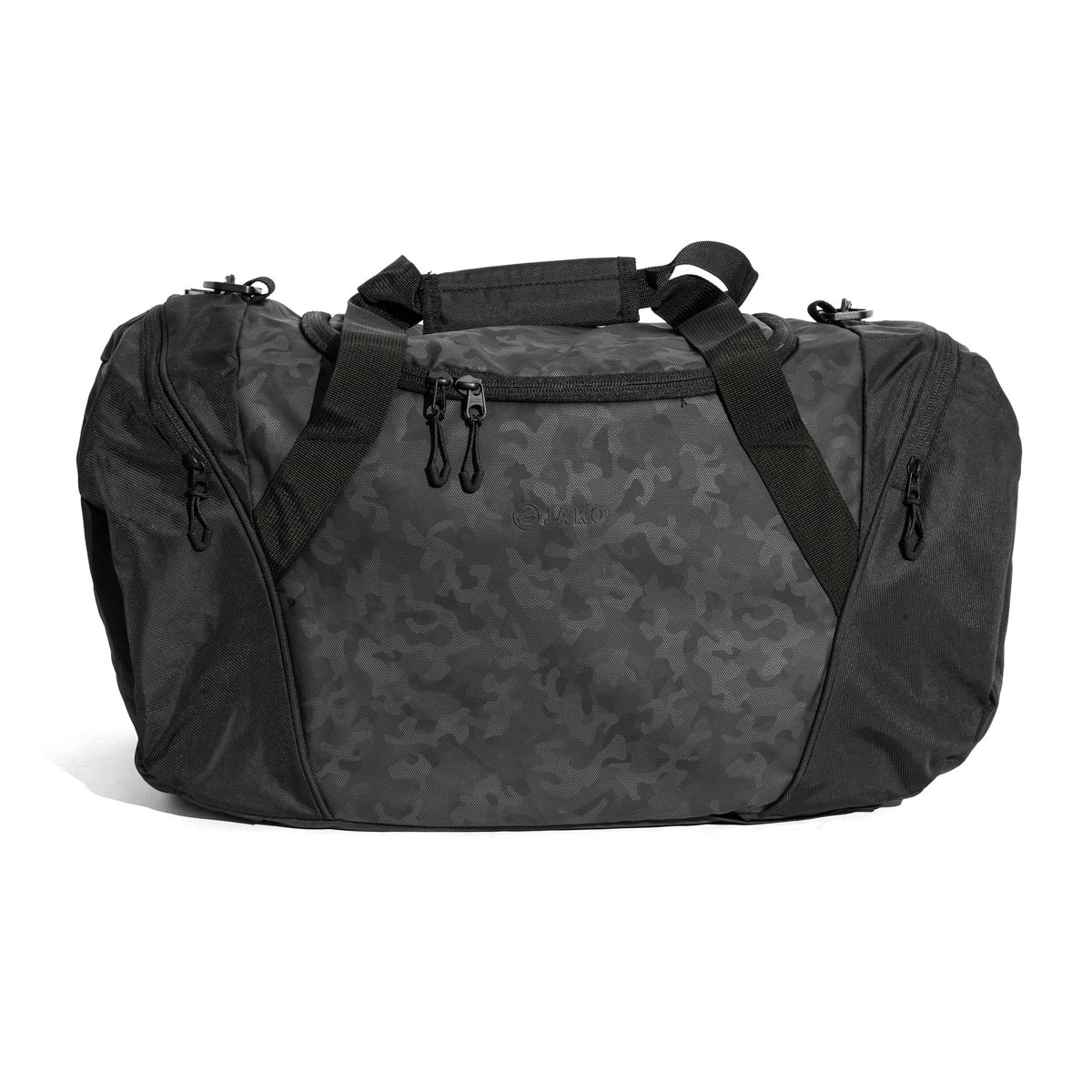 Sac de sport Jako Sac de football Sac de loisirs Gris Camouflage Noir