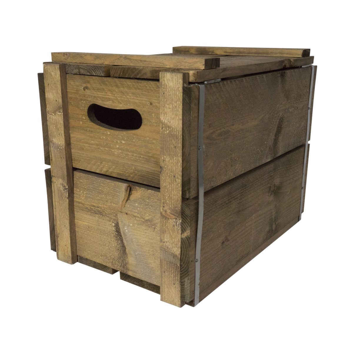 Jameson Whiskey Caisse en bois  Couvercle rabattable 49x37x32cm Caisse de présentation Décoration Publicité – Vue 2