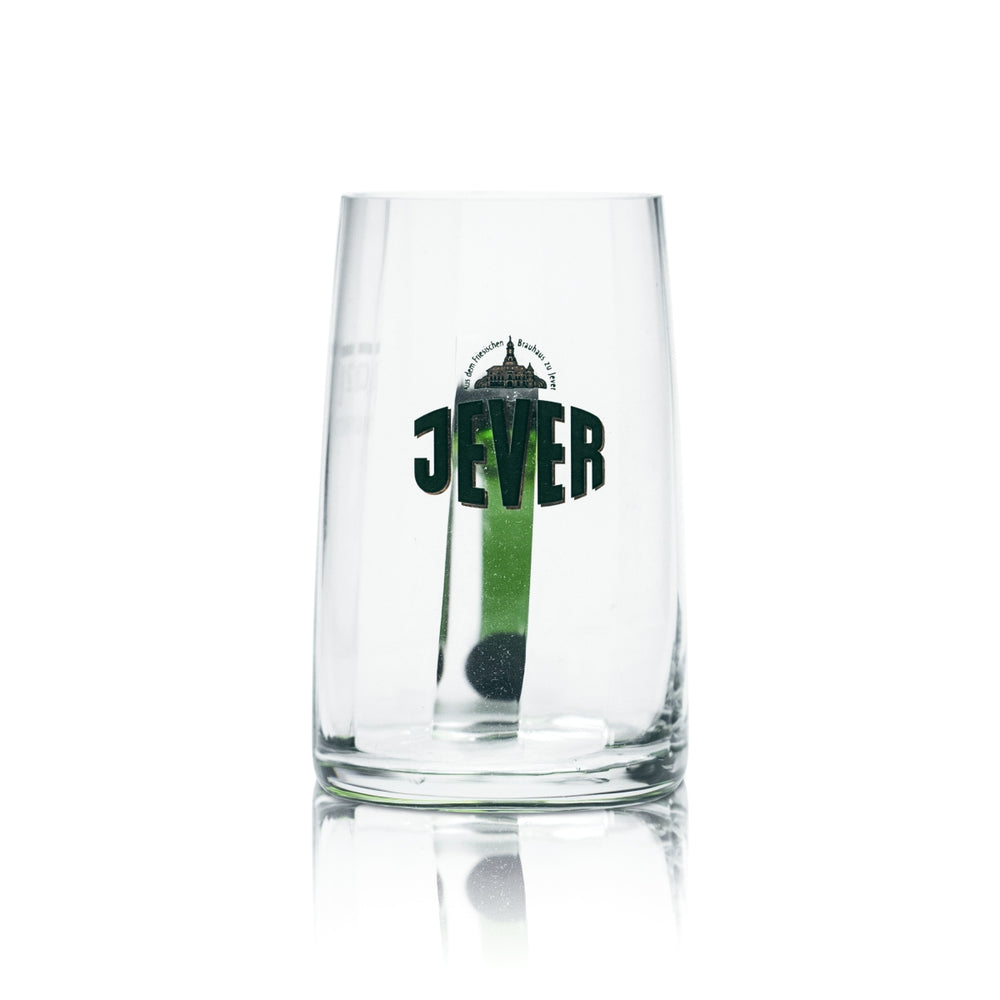 Verre à bière Jever 0,2 l Chope Humpen Seidel Verres rares Grüner Henkel Eiche Gastro
