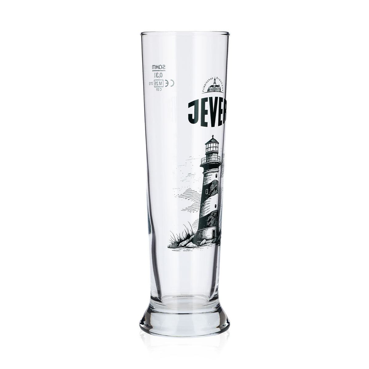 Verre à bière Jever 0,3 l, verre à bière de blé « Leuchtturm Sahm », verre à bière de blé, verre à bière de blé à levure – Vue 2