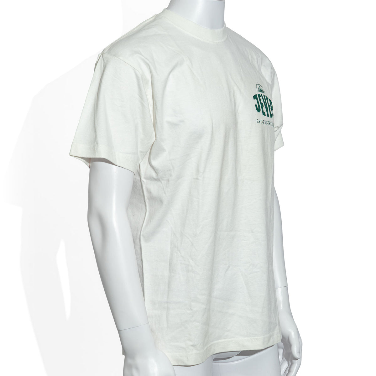 T-shirt en coton blanc « Jever Bier Glas Gr, M » pour les amateurs de sport, taille – Vue 2