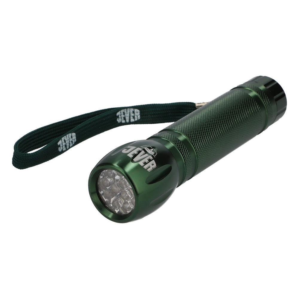 Lampe torche LED d'extérieur Jever Bier en aluminium métallique très lumineuse