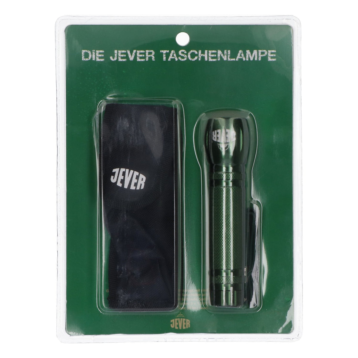 Lampe torche LED d'extérieur Jever Bier en aluminium métallique très lumineuse – Vue 3