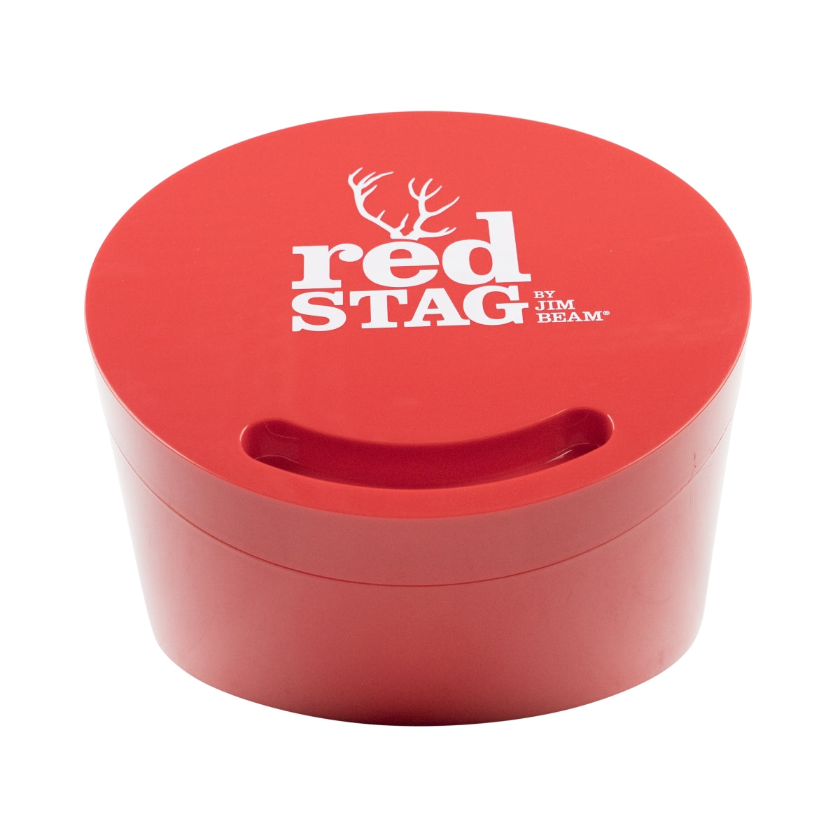 Jim Beam Refroidisseur Bac à glaçons 10 L Couvercle Red Stag Cooler Ice Bucket Bouteilles Bar – Vue 3