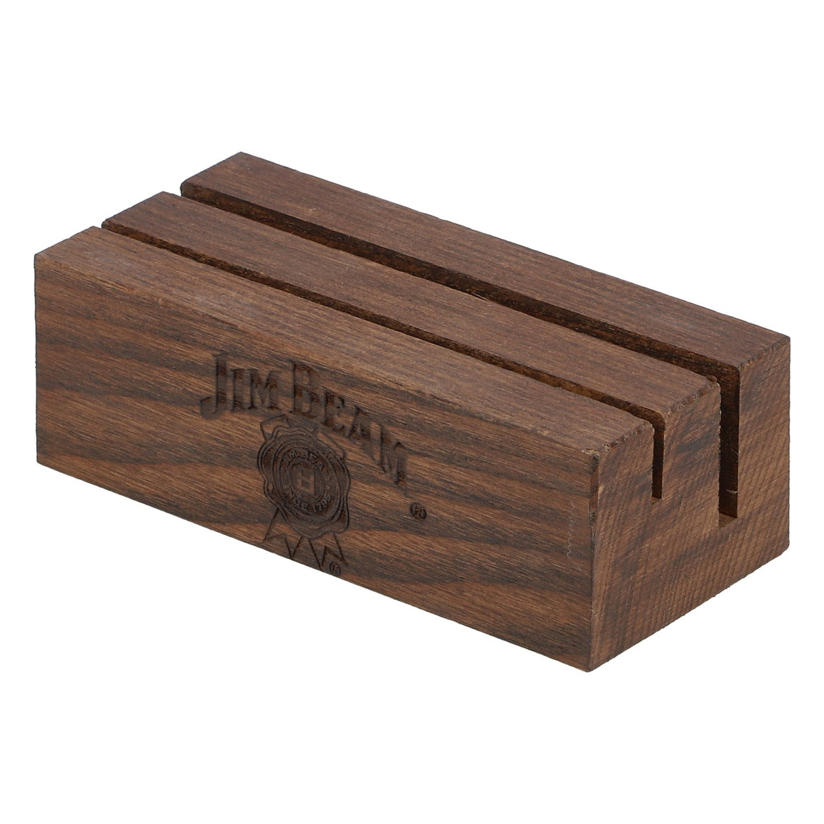 Jim Beam présentoir de table porte-menu en bois porte-flyers présentoir publicitaire – Vue 3