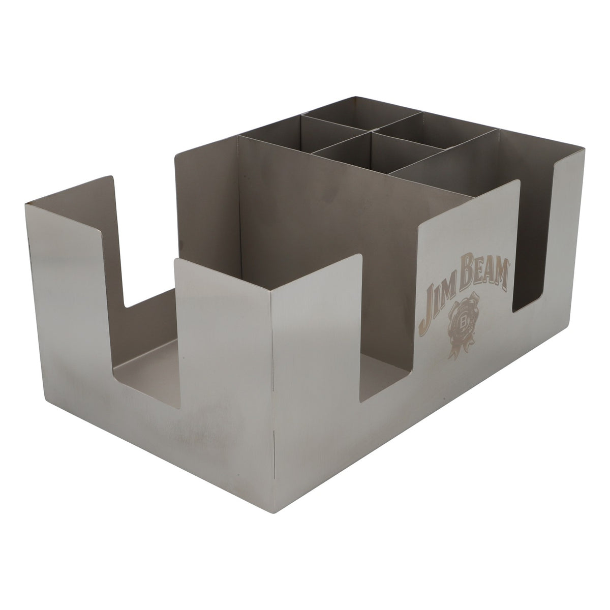Jim Beam Whiskey Barcaddy Accessoires de bar Accessoire de bar Bar Party Glorifier Argent – Vue 3