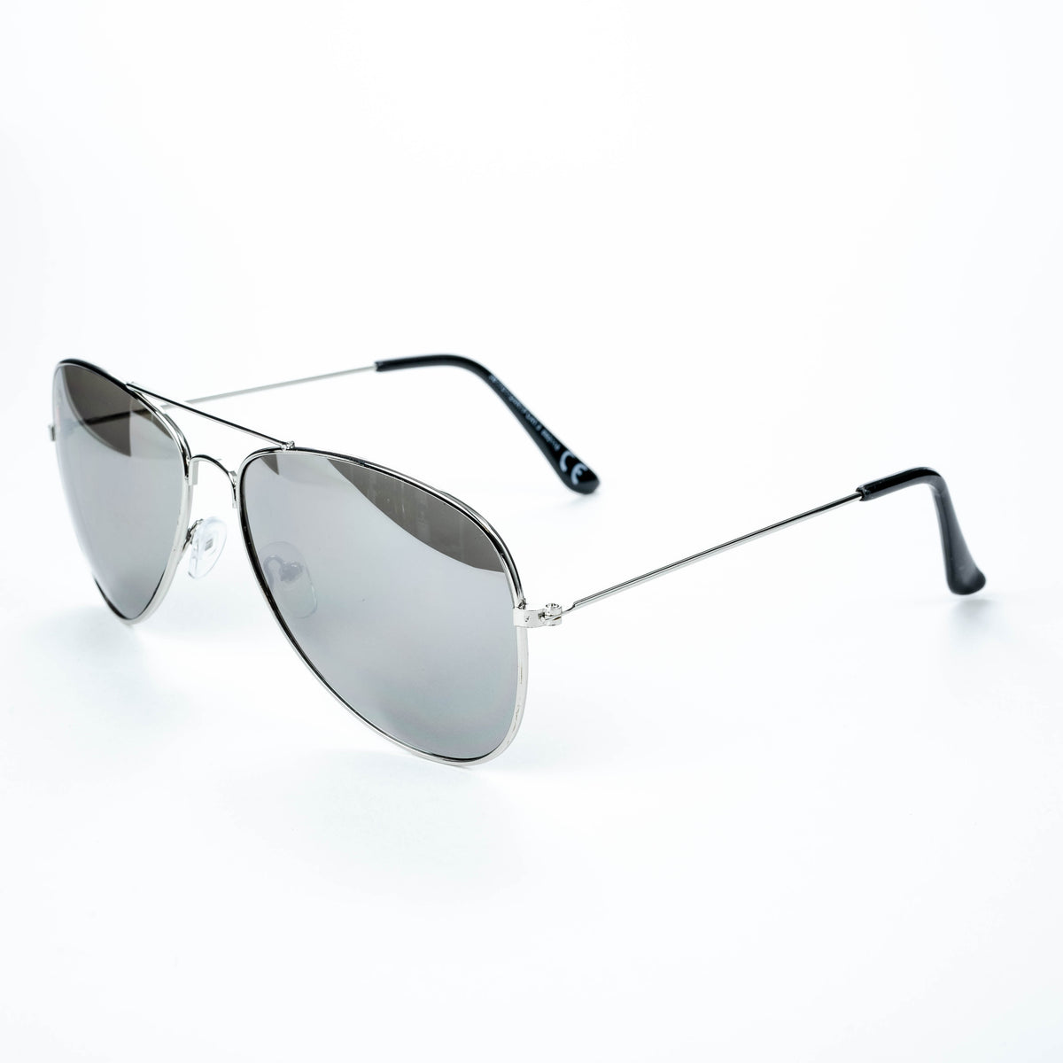 Lunettes de soleil Jim Beam style aviateur, UV400, verres miroités, NEUVES, pièce de collection – Vue 3
