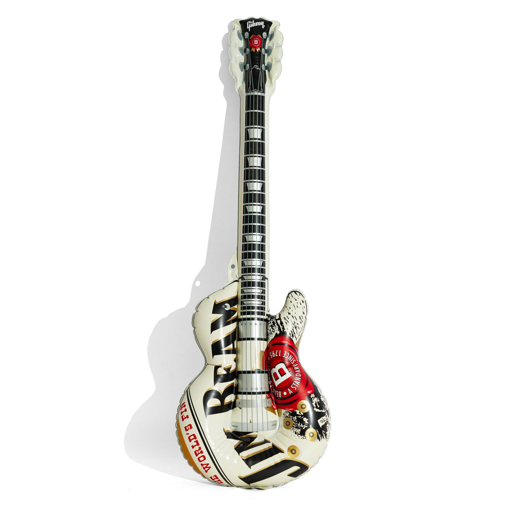 Guitare gonflable Jim Beam Whisky Décoration de fête Guitare Décoration de fête