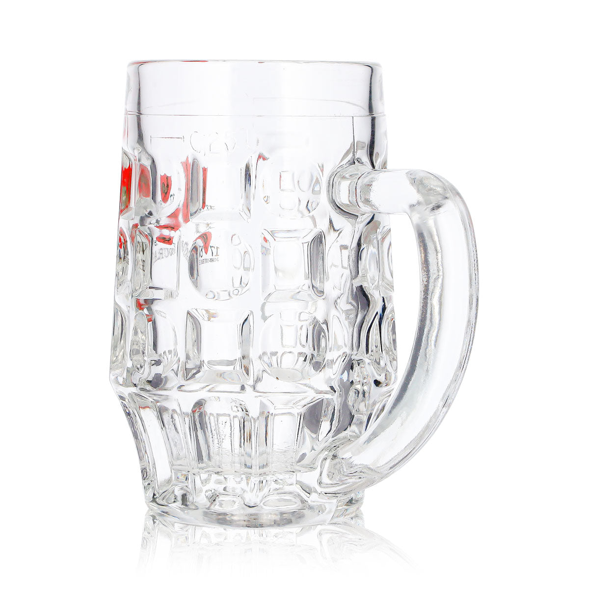 Verre à bière John Courage, 0,25 l, motif en relief – Vue 5
