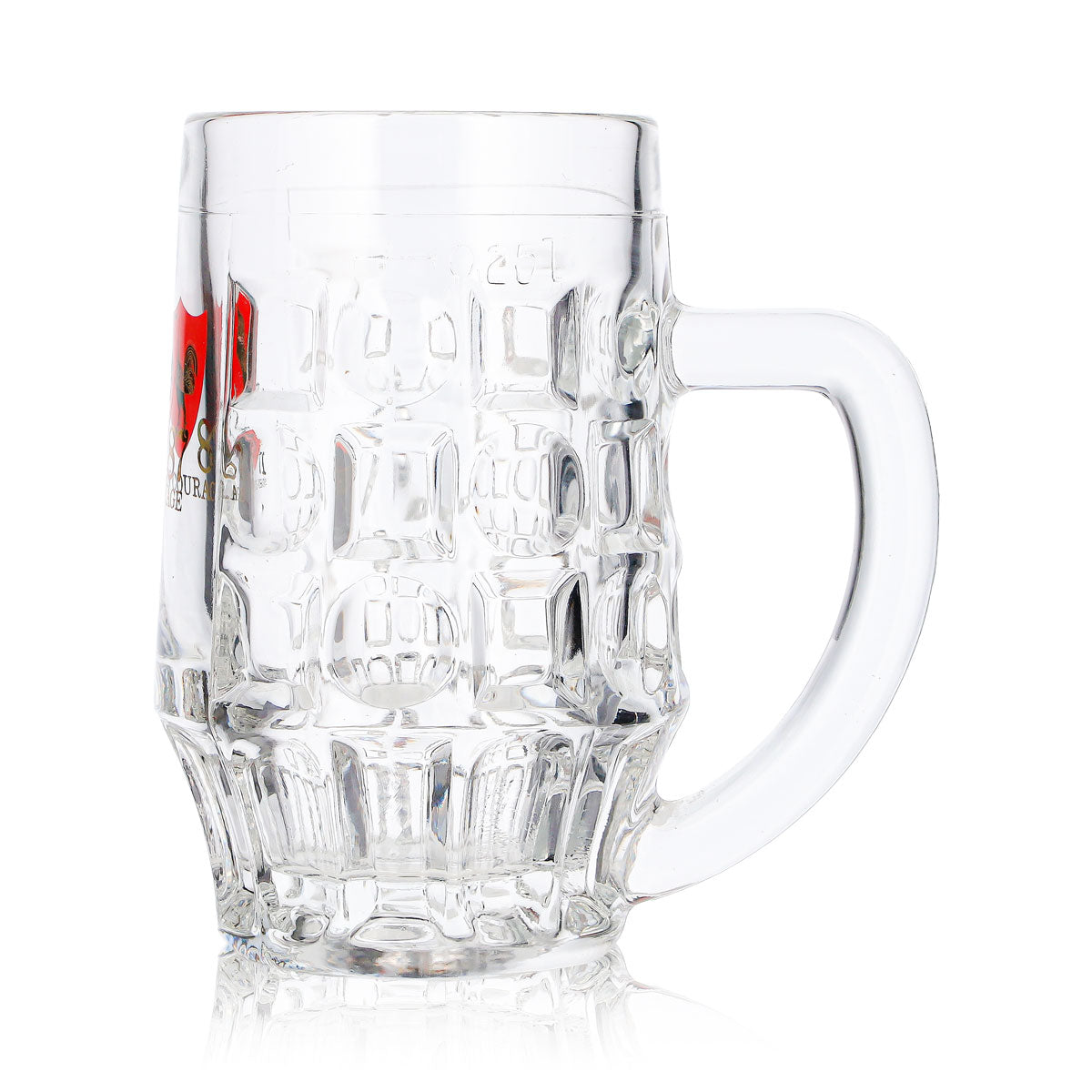 Verre à bière John Courage, 0,25 l, motif en relief – Vue 6