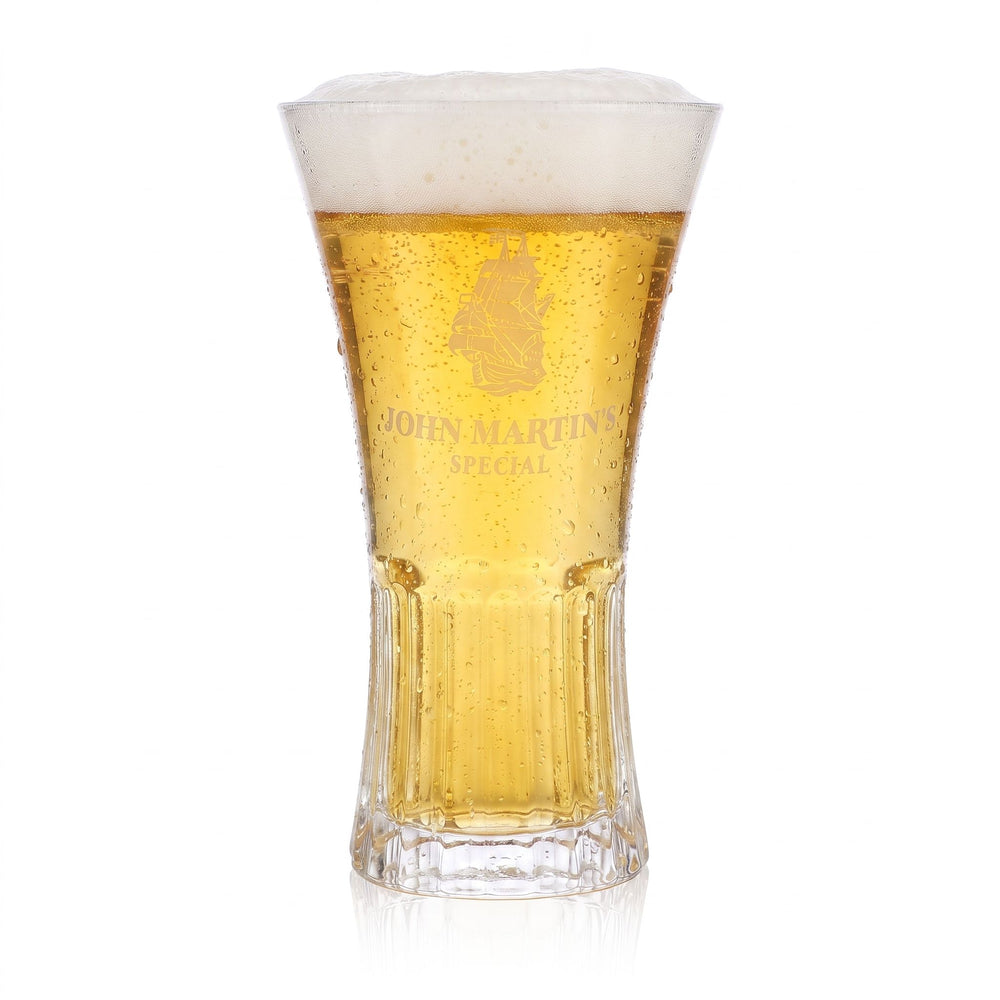 Verre à bière John Martin 1 l « Maßbier » avec relief spécial