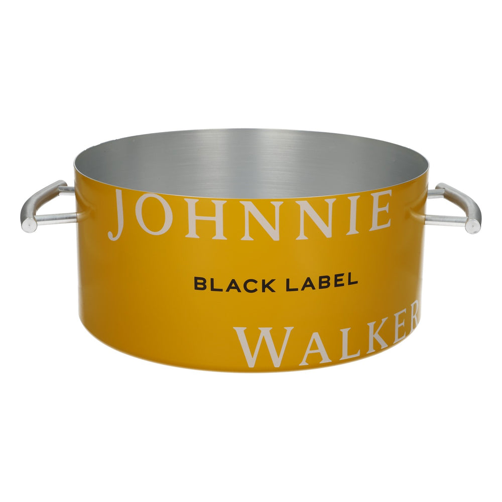 Seau à glace Johnnie Walker Whisky Ice Bucket Black Label jaune