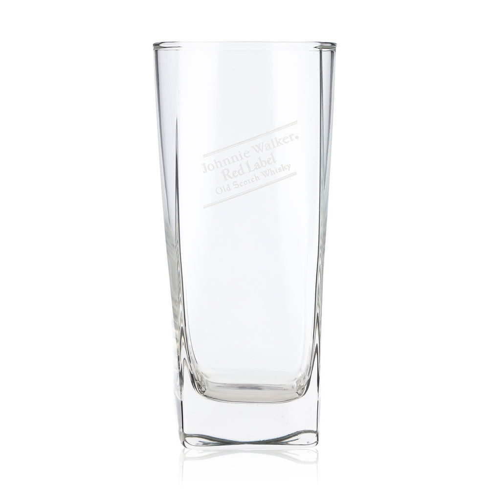 Verre à whisky Johnnie Walker Longdrink 0,333 l, fond carré, Red Label
