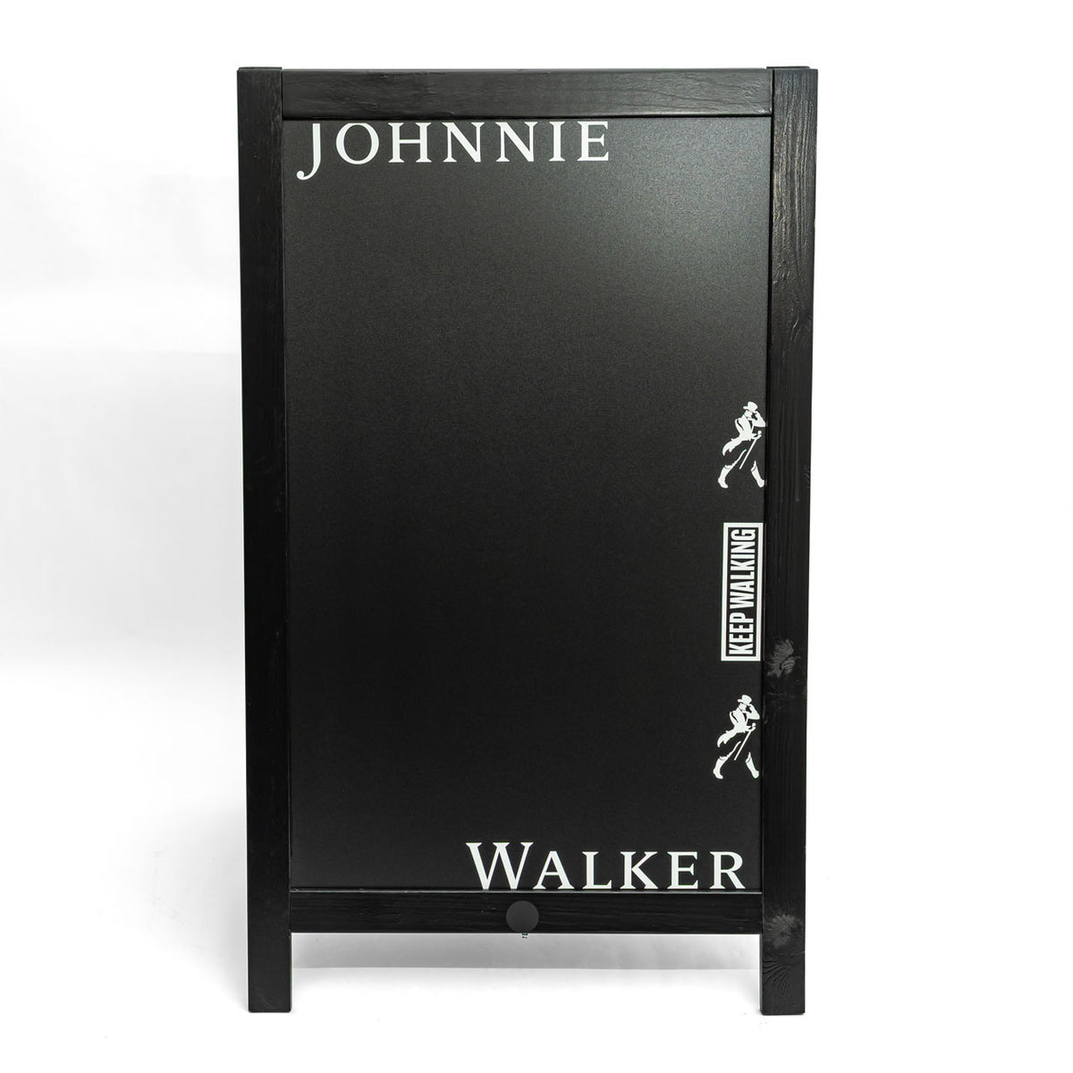 Présentoir en bois pour whisky Johnnie Walker, chevalet publicitaire, tableau noir – Vue 2