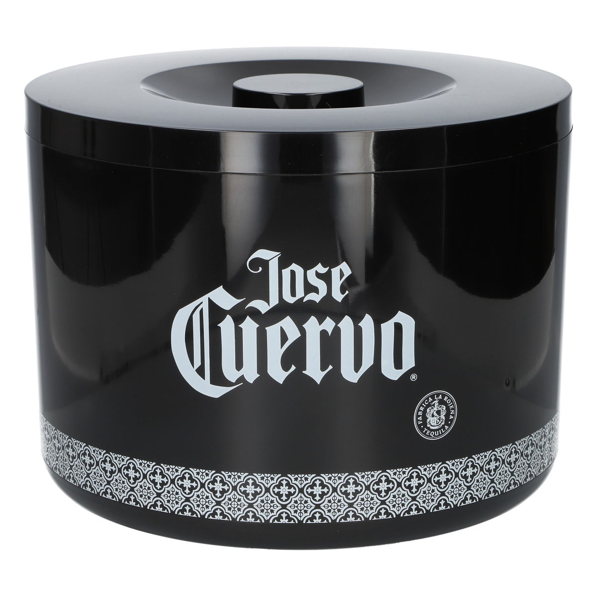 Seau à glace pour tequila Jose Cuervo - Accessoires de bar - Refroidisseur de bouteille - Fête - noir