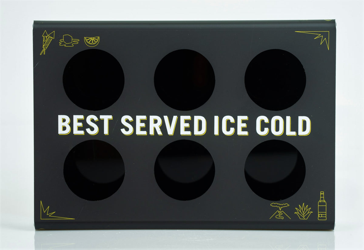 Jose Cuervo Tequila Plateau Plateau de service Plateau de serveur Bois véritable « Whos in ? » noir – Vue 2