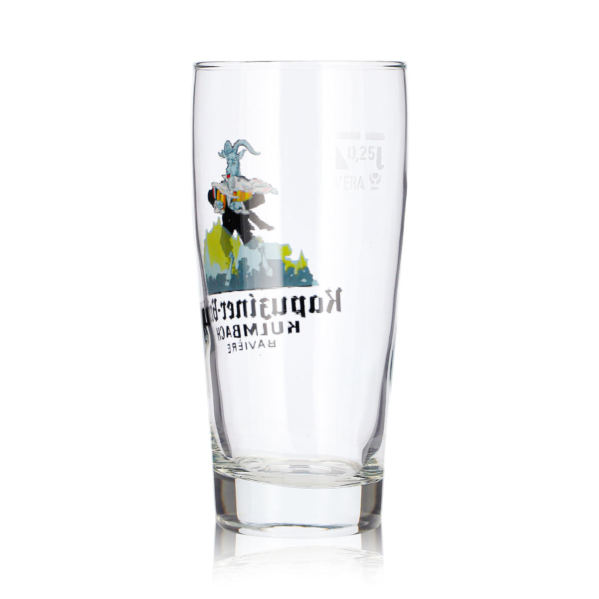 Verre à bière Kapuziner, 0,25 l, gobelet « Steinbock » de Kulmbach – Vue 4