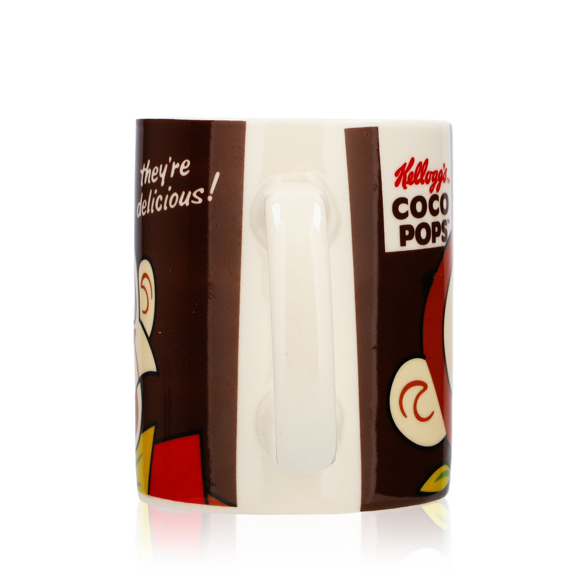 Kelloggs Coco Pops Pot de lait 0,33 l  Bol à céréales en verre pour enfants « Coco Pops » singe – Vue 3