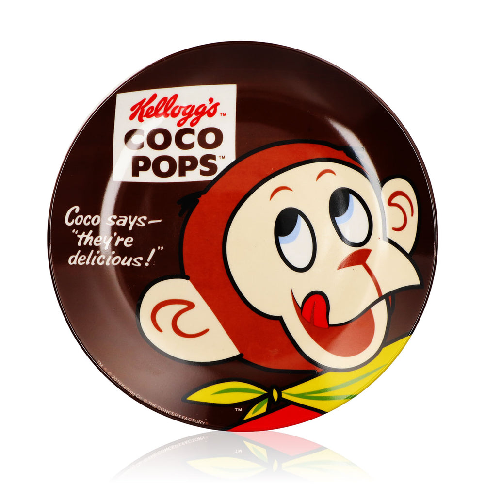 Bol à céréales Kellogg's Coco Pops « Singe » 20,5 cm, assiette en céramique