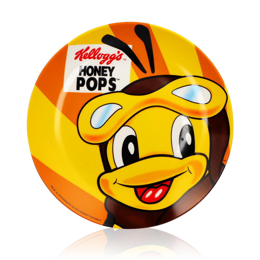 Bol à muesli Kellogg's « Honey Pops » avec abeille, 20,5 cm, assiette en céramique