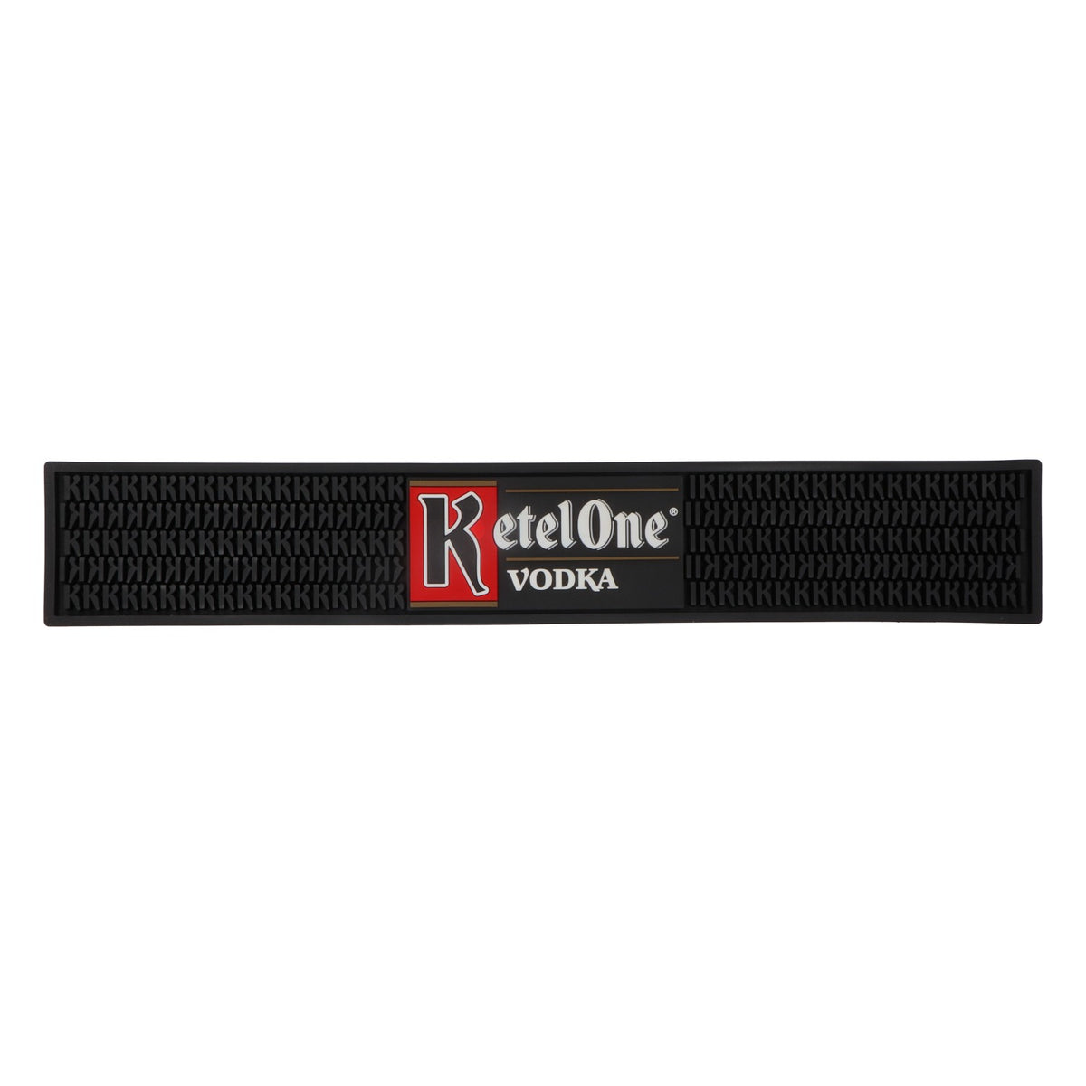 Tapis de bar Ketel One Vodka Tapis égouttoir Accessoires de bar Modèle noir