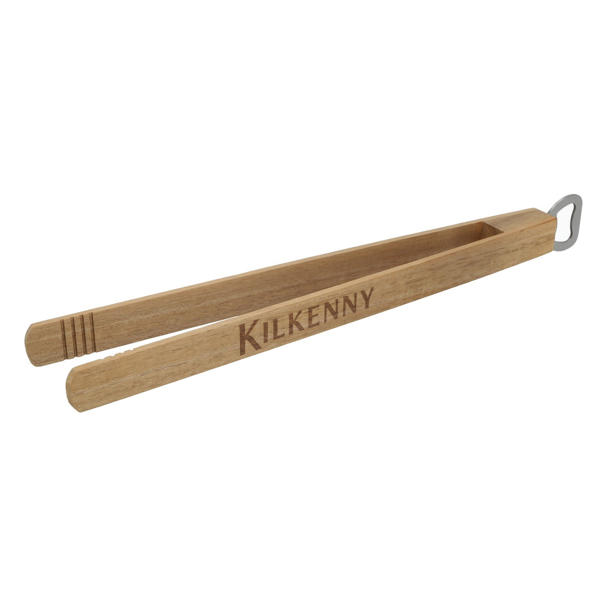 Pince à barbecue Kilkenny Beer Barbecue Ouvre-bouteille Couverts à barbecue avec ouvre-bouteille en bois – Vue 3