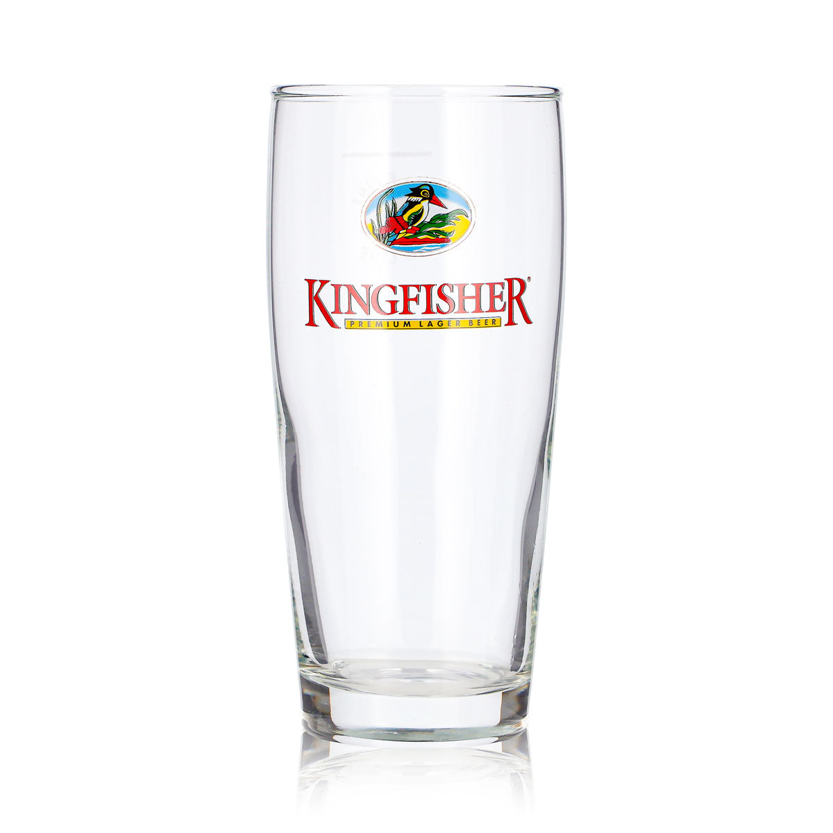 Verre à bière Kingfisher 0,33 l, motif d'oiseau – Vue 2