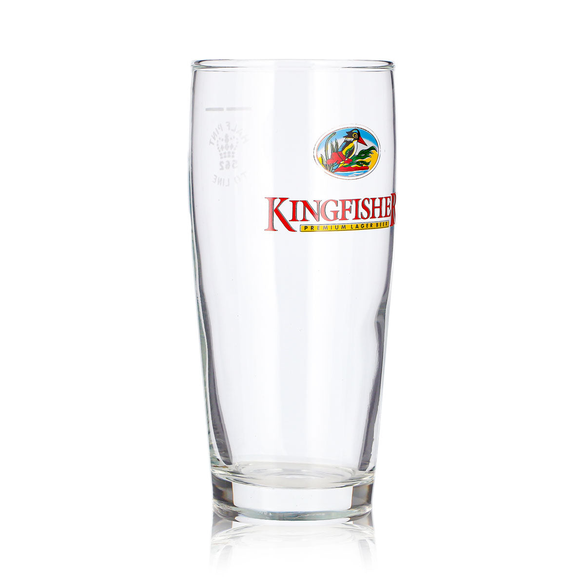 Verre à bière Kingfisher 0,33 l, motif d'oiseau – Vue 3