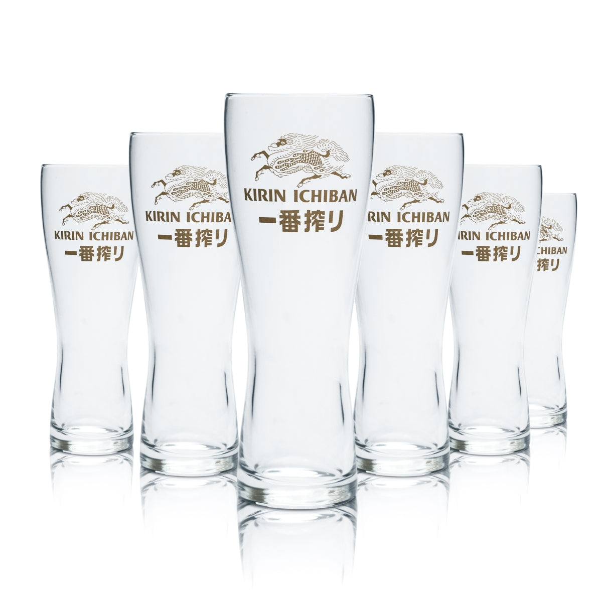 Kirin Ichiban Verre 0,25 l Verre à bière tulipe Verres Gastro Craft Premium Beer Japon