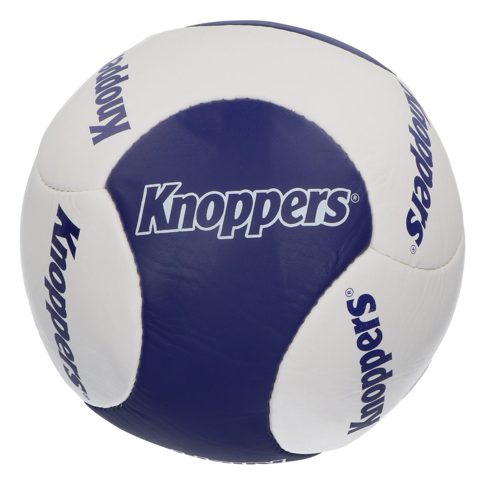 Knoppers Ballon de plage football Volleyball Beachball Bleu/Blanc