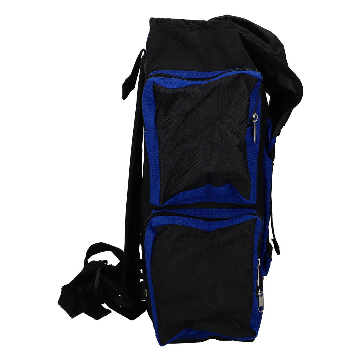 Sac à dos de randonnée Kondrauer avec poche à eau, bleu/noir, logo bleu – Vue 3