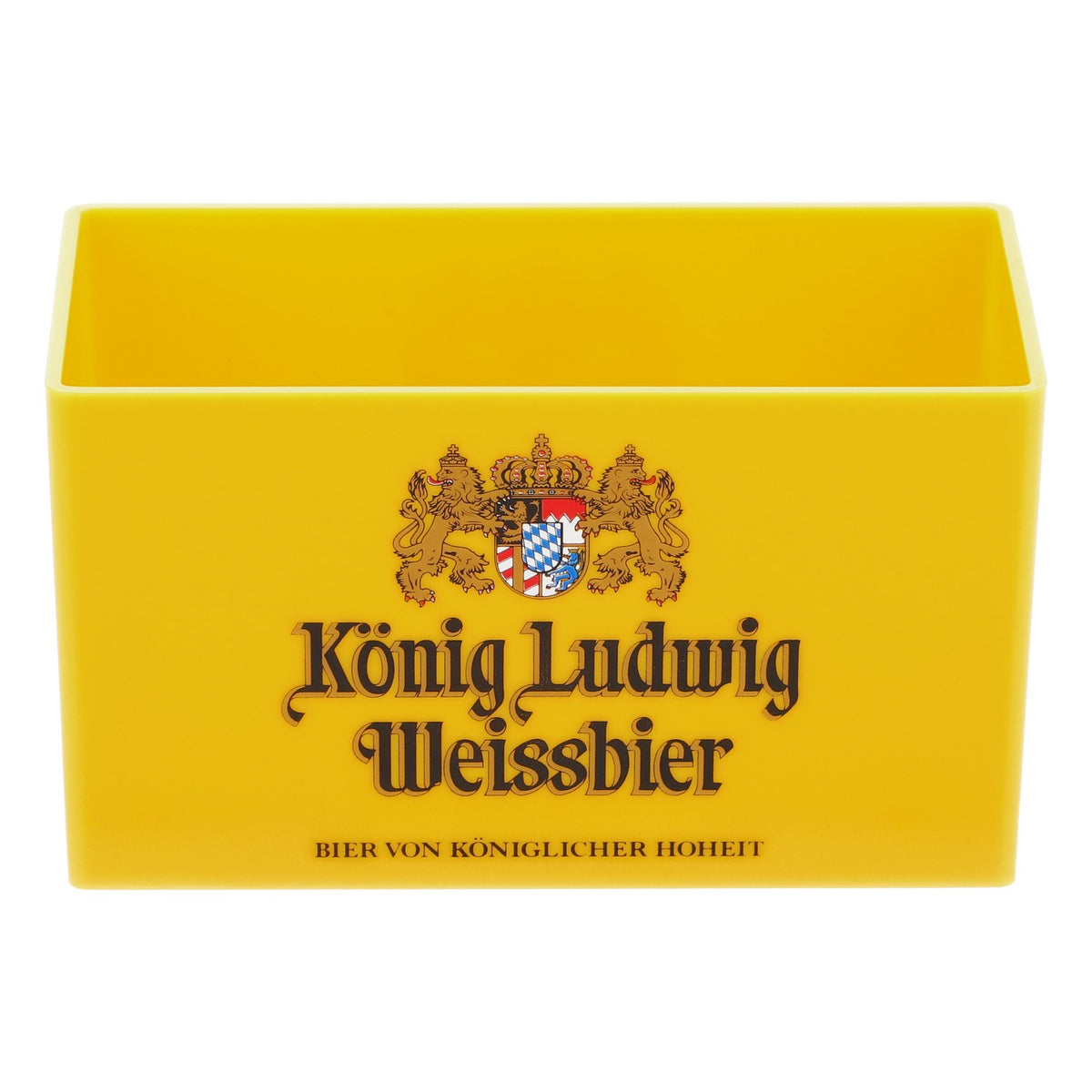Porte-sous-verres König Ludwig Bier pour environ 30 sous-verres Jaune – Vue 2