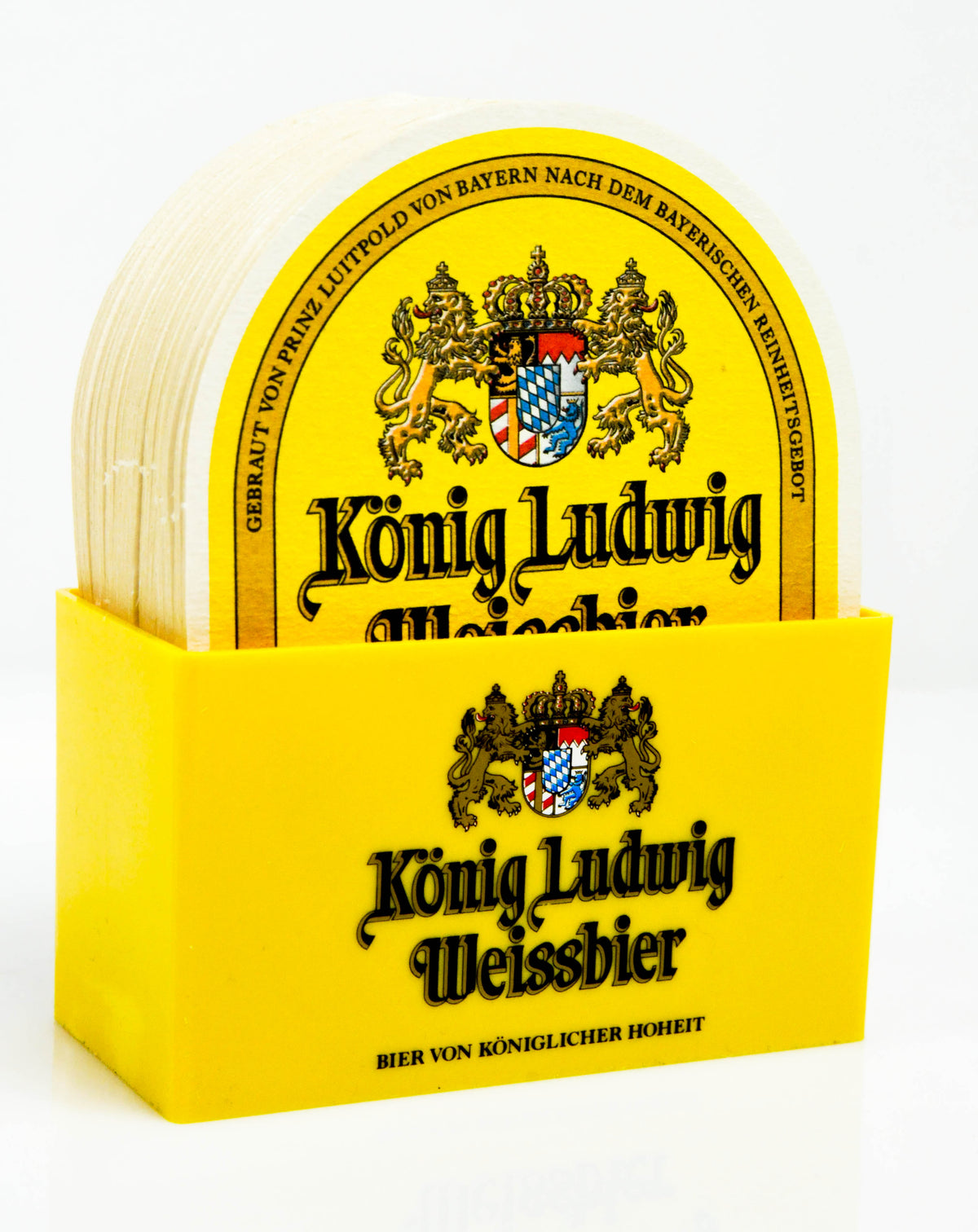 Ensemble König Ludwig composé de 70 sous-verres et d'un porte-sous-verres en acrylique