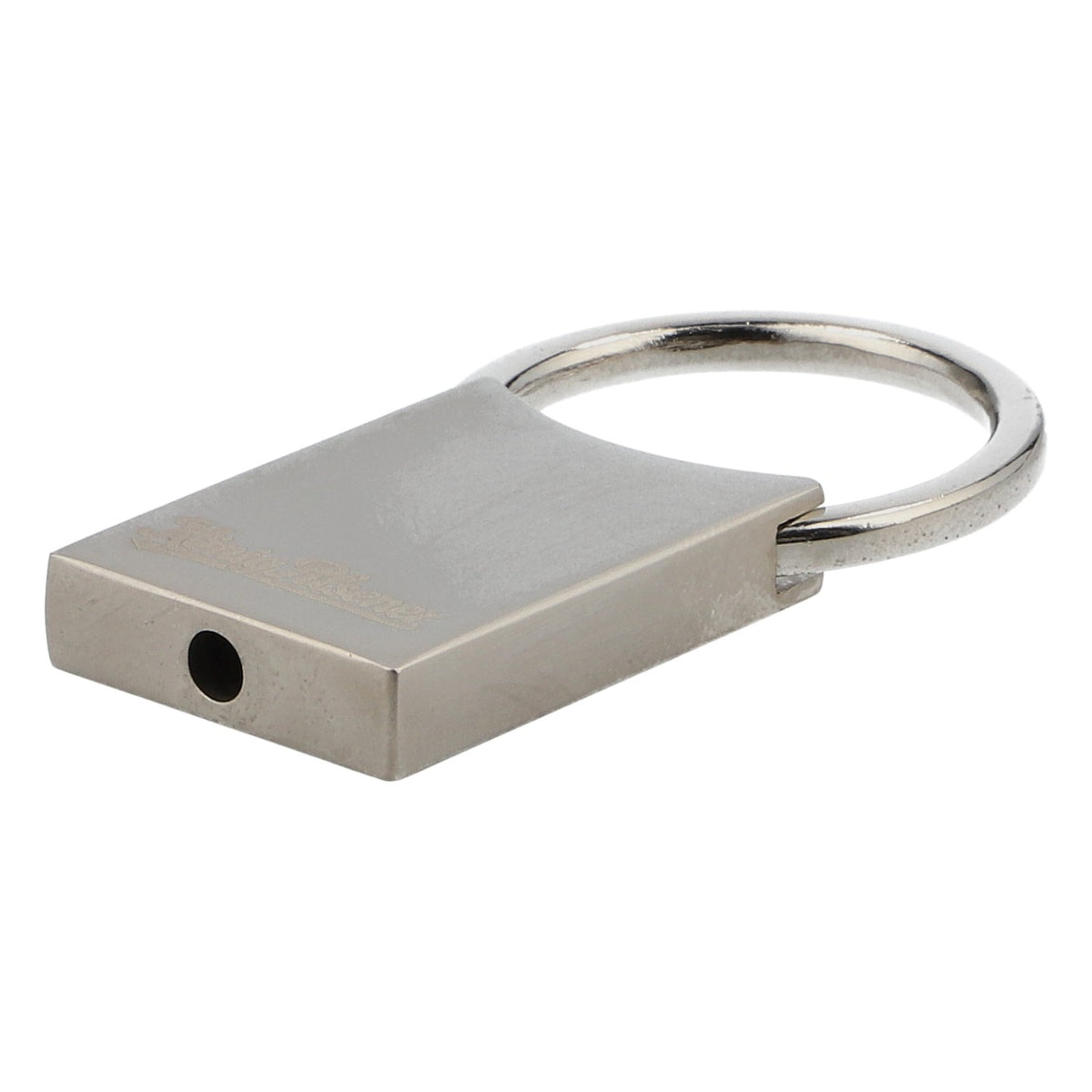 Porte-clés König Pilsener extensible, entièrement en métal, argenté