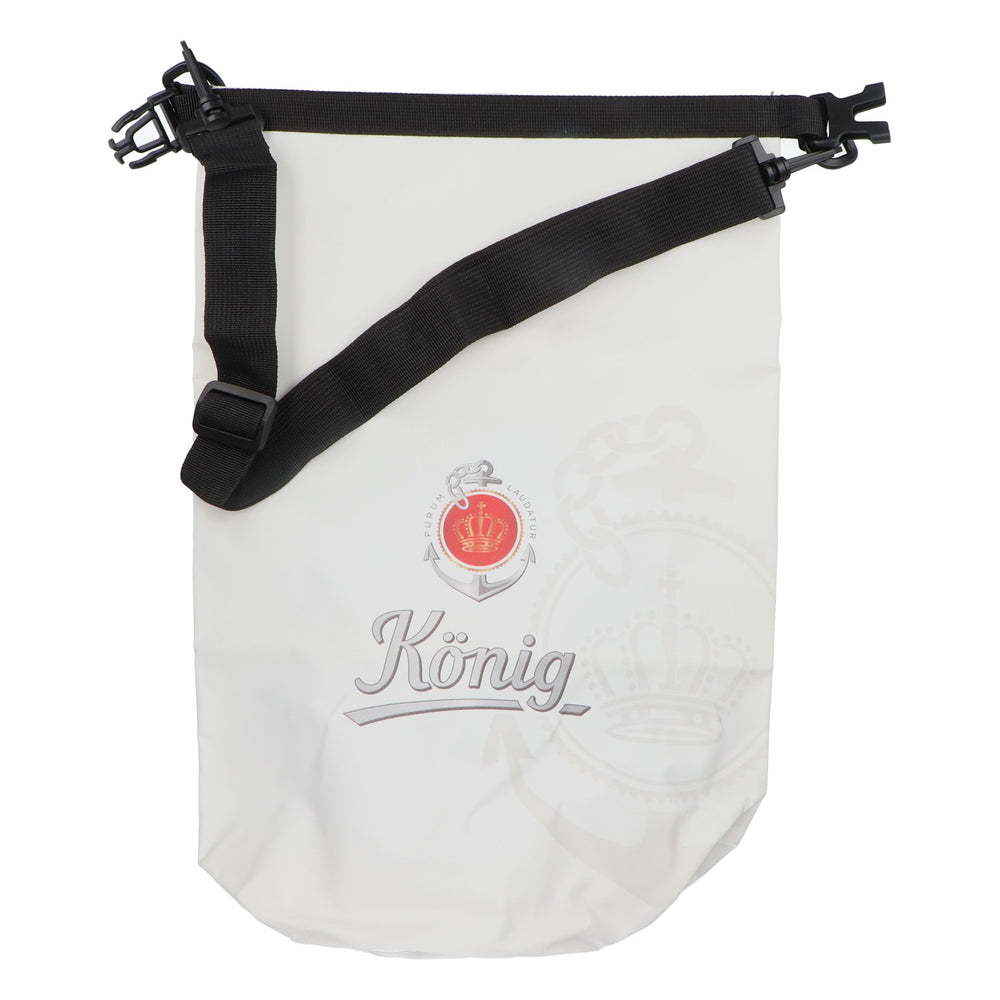 Sac à bière König Pilsener Sac à dos étanche Drybag  blanc 20 l