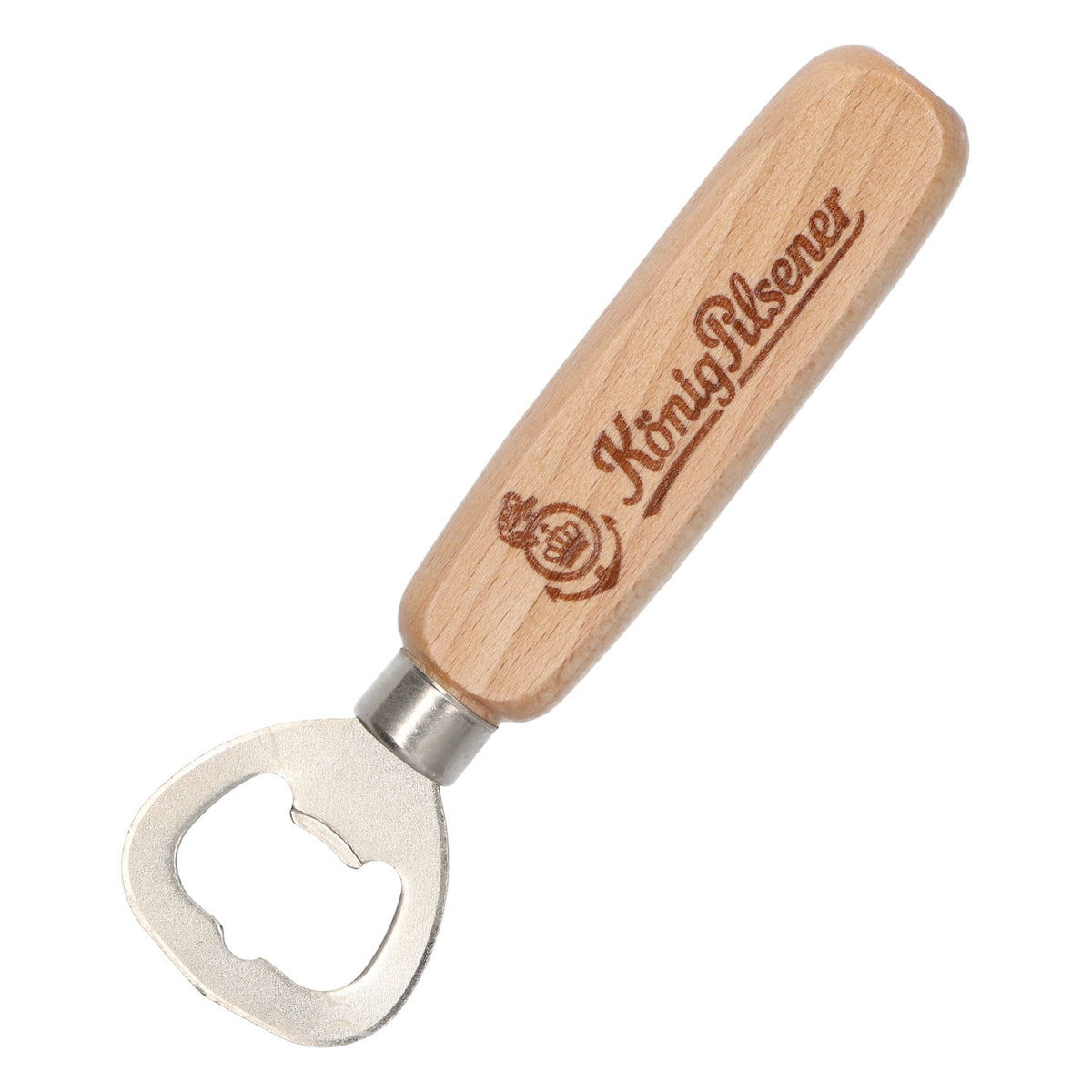 König Pilsener Ouvre-bouteilles manche en bois Ouvre-bouchons Accessoires de bar – Vue 3
