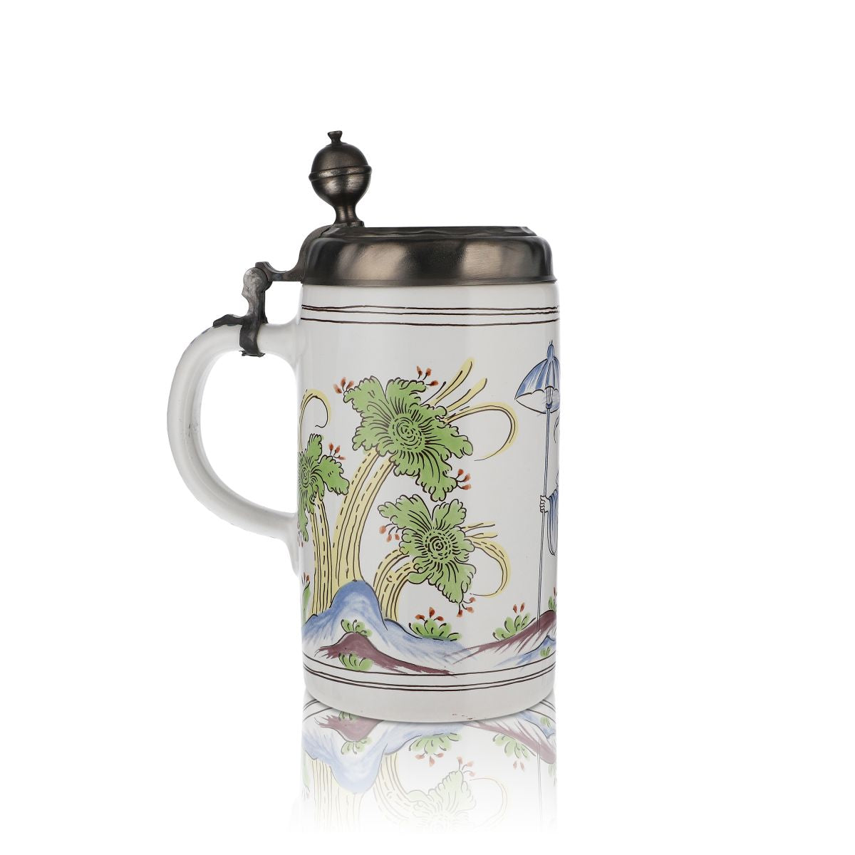 Verre König Pilsener, édition annuelle, chope en céramique de 1992, pour collectionneurs et amateurs – Vue 2