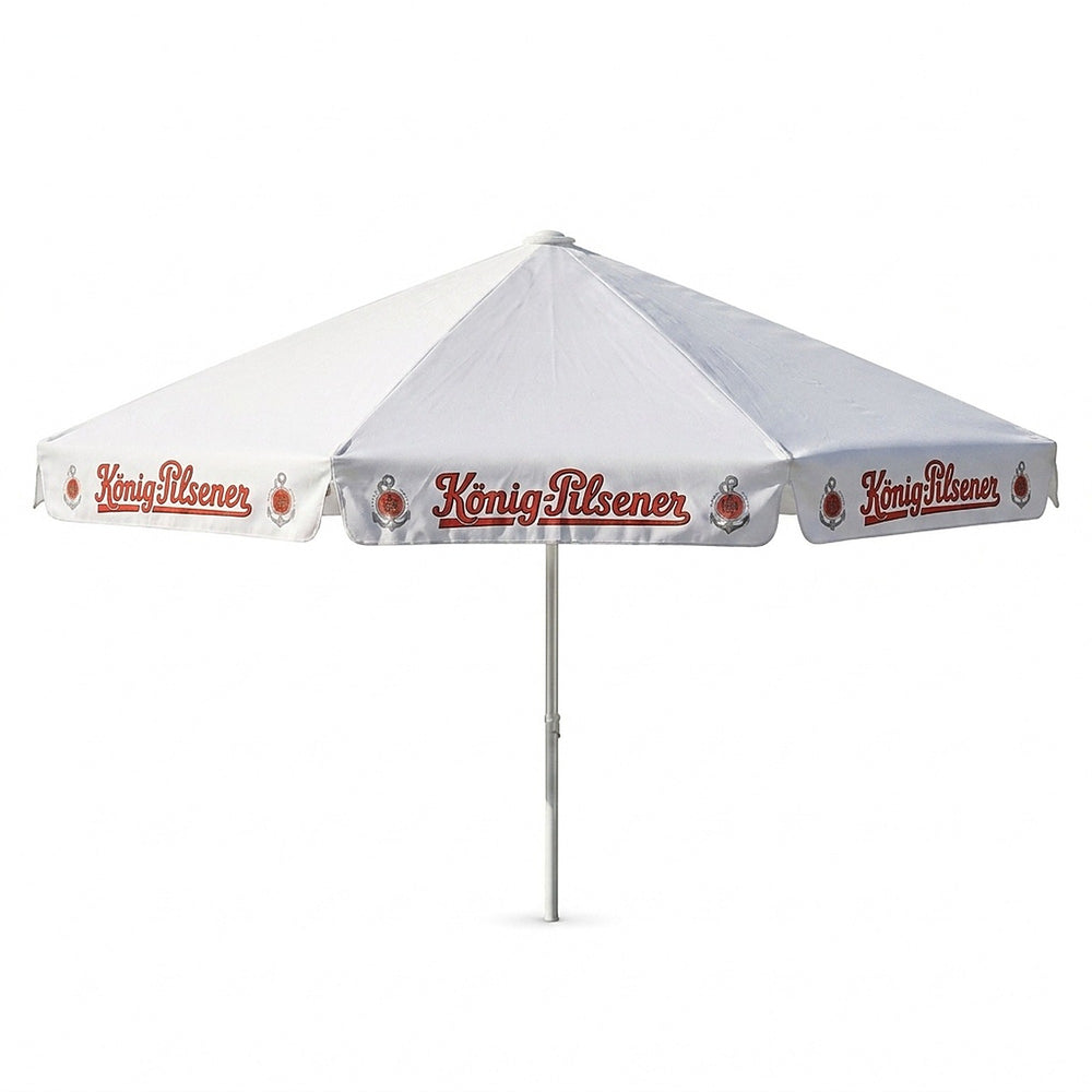 Parasol König Pilsner 4 m de diamètre – Brasserie, restauration, café en plein air