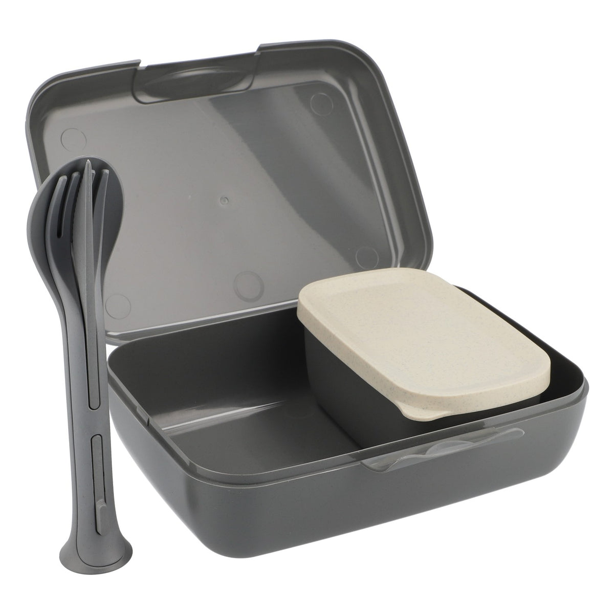 Set de boîte à lunch Koziol avec boîte Set de couverts CANDY READY Boîte à sandwich