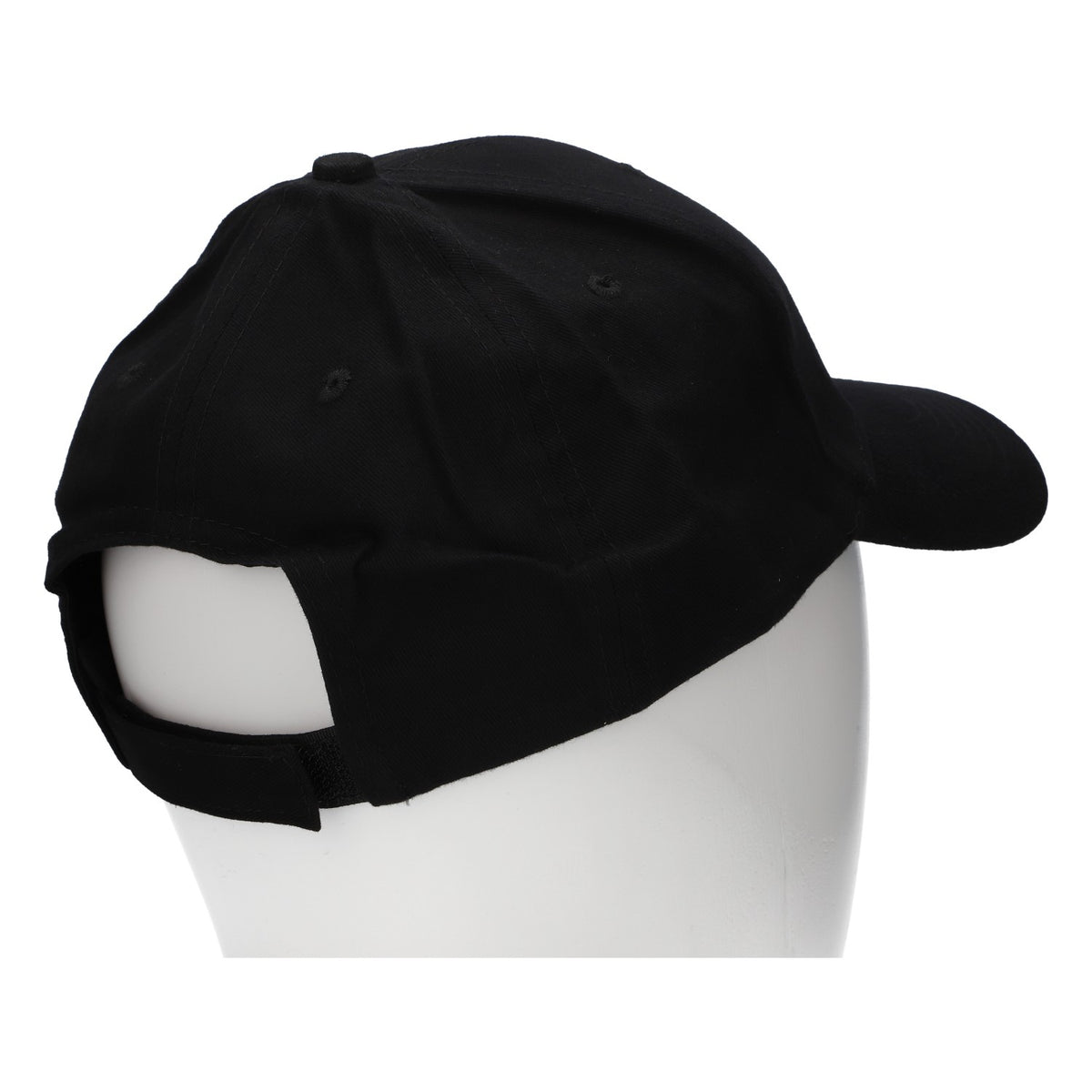 Casquette Kraft Bulls-Eye, casquette à visière, casquette de baseball, noire, réglable, en coton – Vue 4