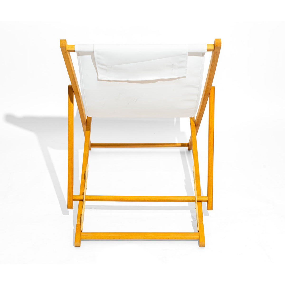 Chaise longue Kraft Lebensmittel Chaise longue de plage Miracel Whip Chaise longue blanche – Vue 4