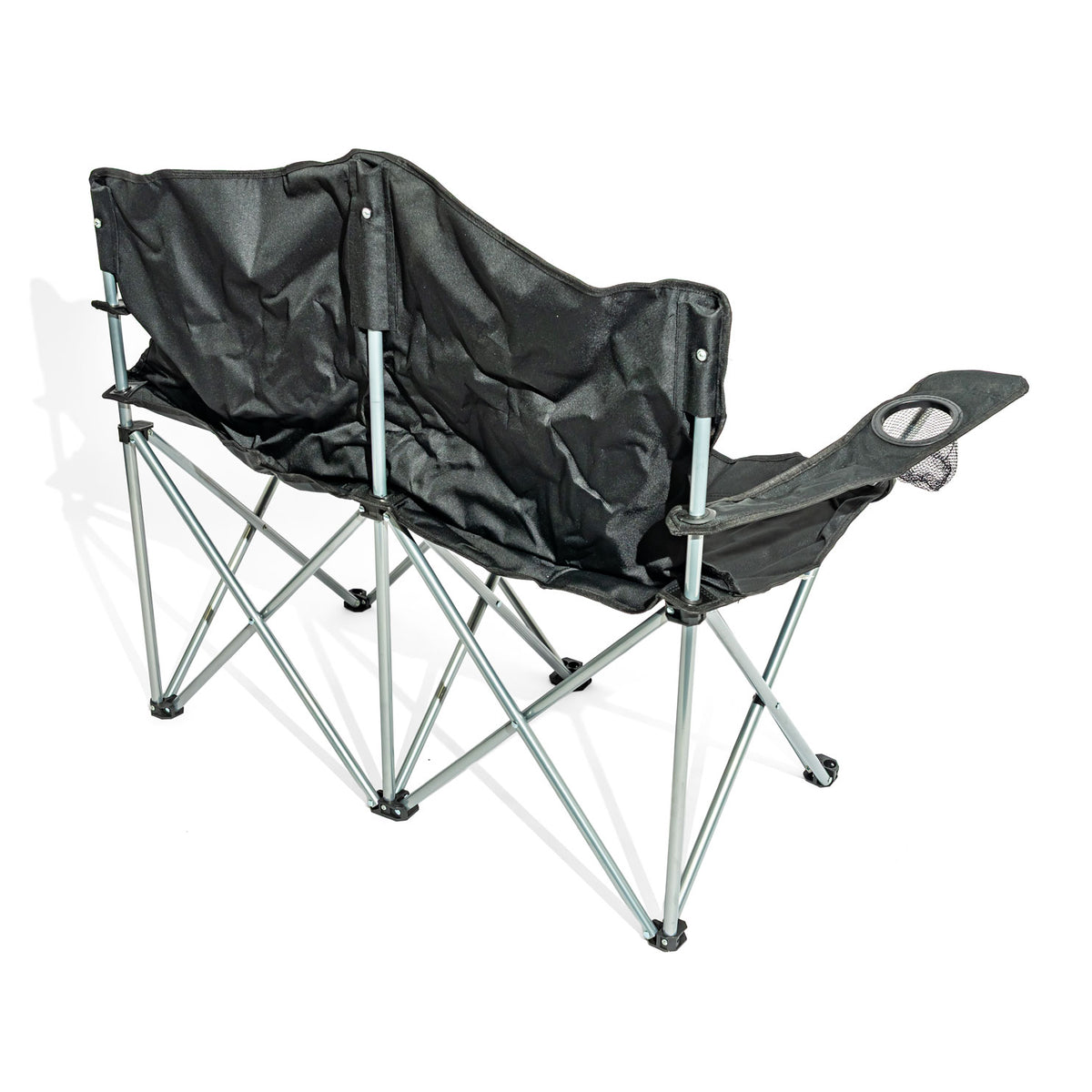 Chaise de camping pliante Double Krombacher Bier Allemagne Fan avec housse – Vue 4