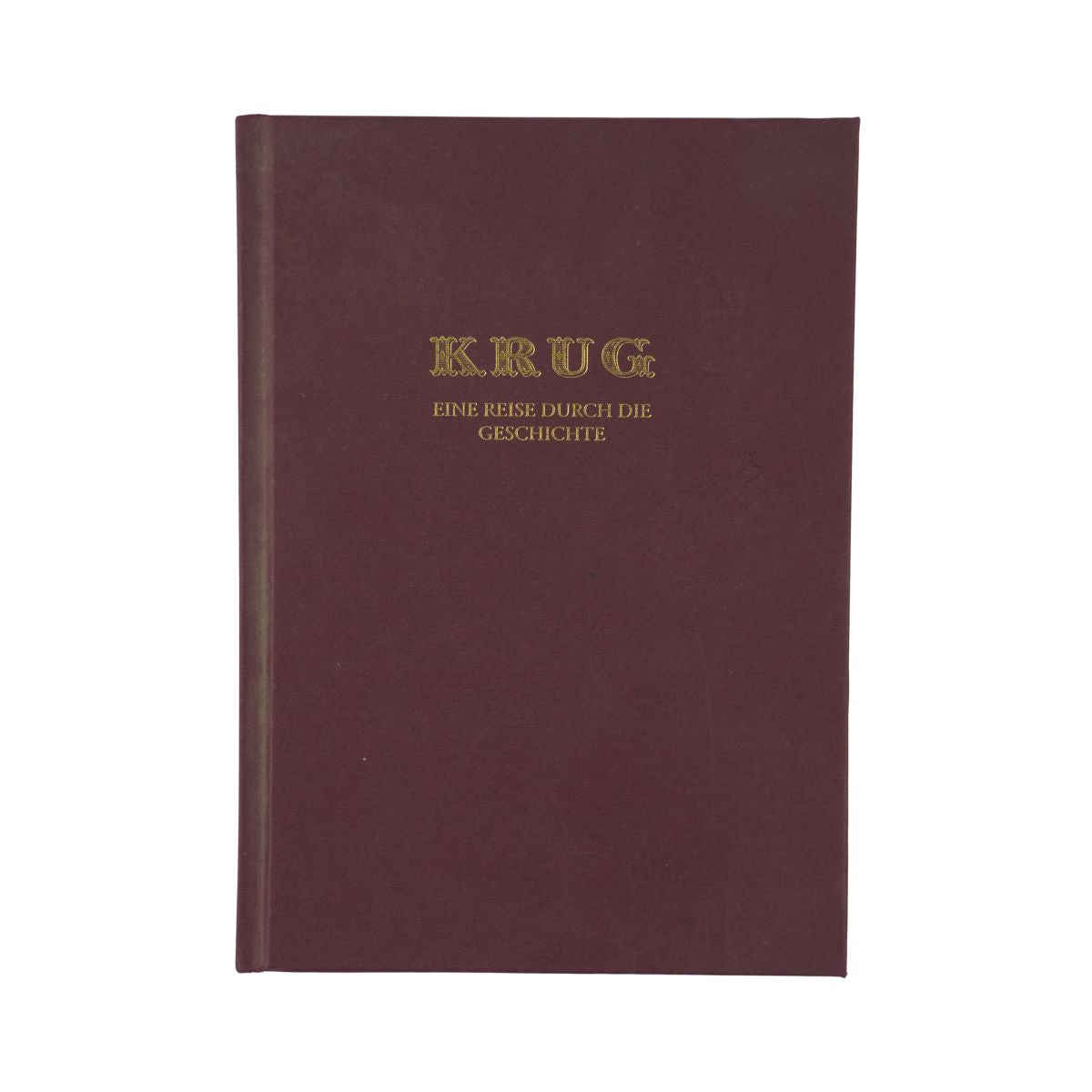 Livre sur le champagne Krug Un voyage à travers l'histoire Livre collector Histoire de l'entreprise