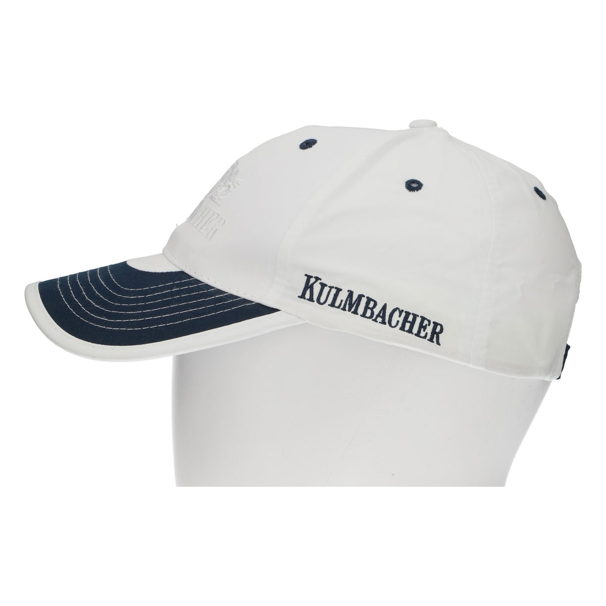 Casquette de baseball Kulmbacher Reichelbräu, blanche et bleue, réglable – Vue 3