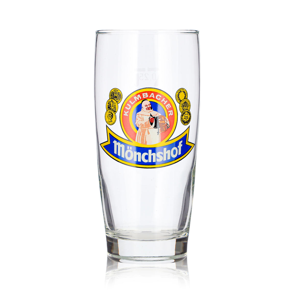 Verre à bière Kulmbacher Reichelbräu 0,25 l, verre Willi, Mönchshof – Vue 2