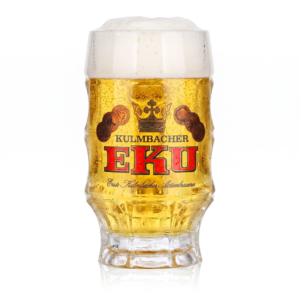 Verre à bière Kulmbacher Reichelbräu, 0,2 l, chope Eku en relief