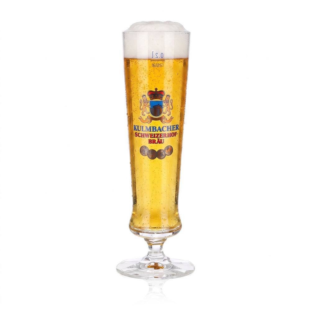 Verre à bière Kulmbacher Reichelbräu 0,2 l, modèle « Schweizer Hofbräu » Rastal