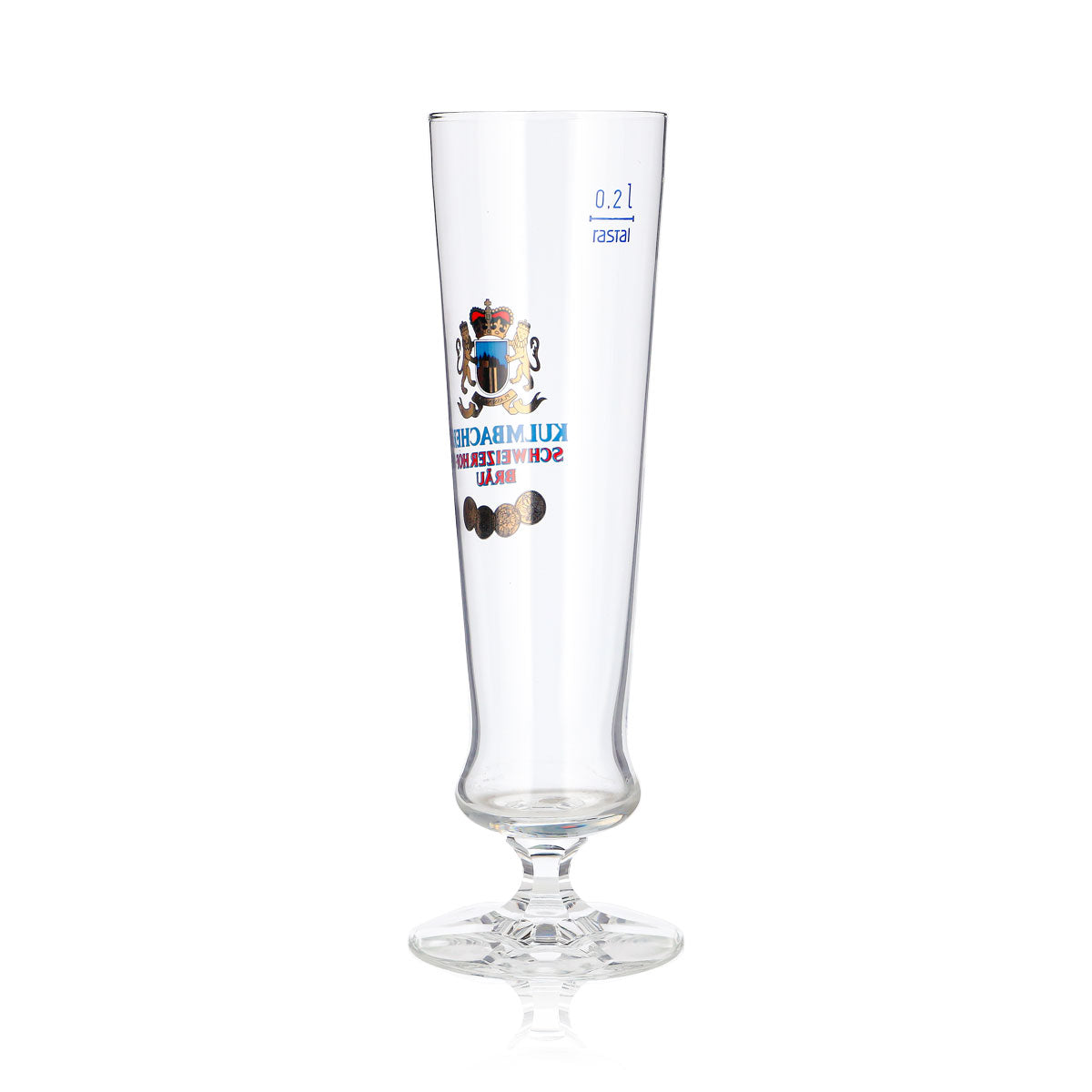Verre à bière Kulmbacher Reichelbräu 0,2 l, modèle « Schweizer Hofbräu » Rastal – Vue 4